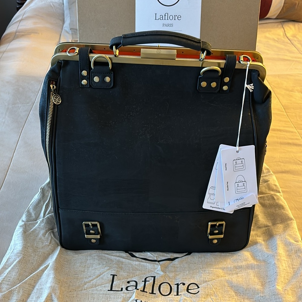 NWT Laflore Toto - black eco-friendly 39 x 37 x 25 cm